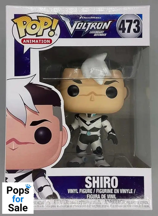 473 Shiro - Voltron - Funko POP - Box Damaged