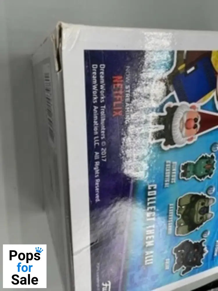 473 Toby Armored - Trollhunters Funko POP - Box Damaged