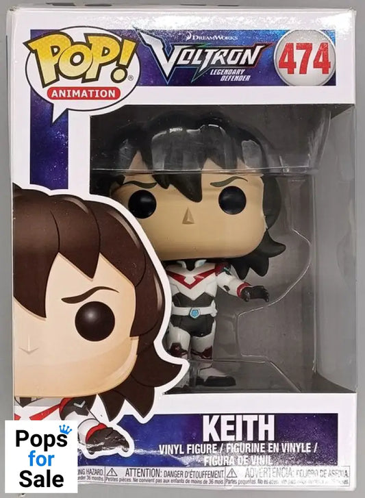 474 Keith - Voltron - Funko POP - Box Damaged
