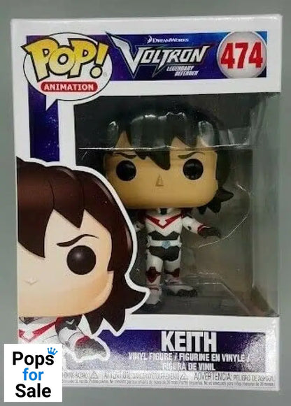 474 Keith - Voltron - Funko POP - Box Damaged