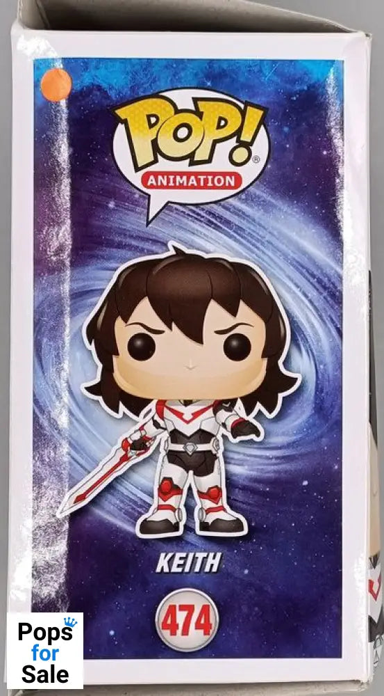 474 Keith - Voltron - Funko POP - Box Damaged