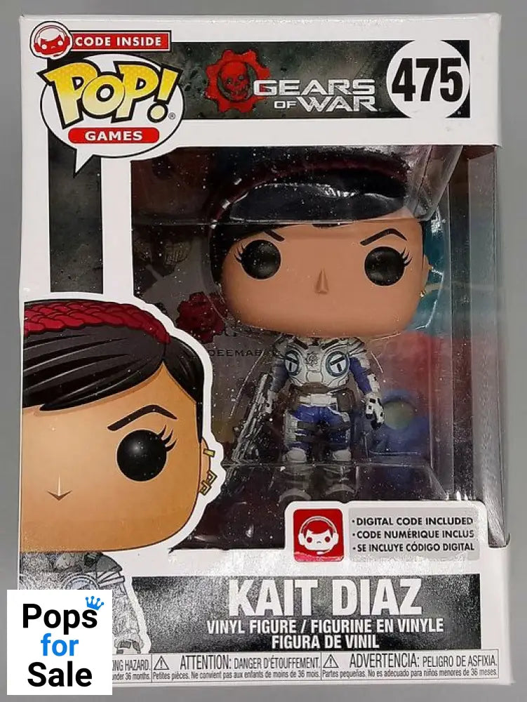 475 Kait Diaz - Gears of War - Box Damaged Funko POP