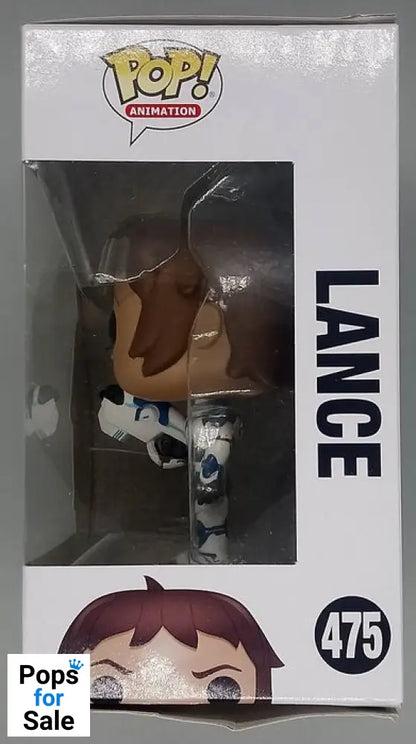 #475 Lance - Voltron - Box Damaged Funko POP