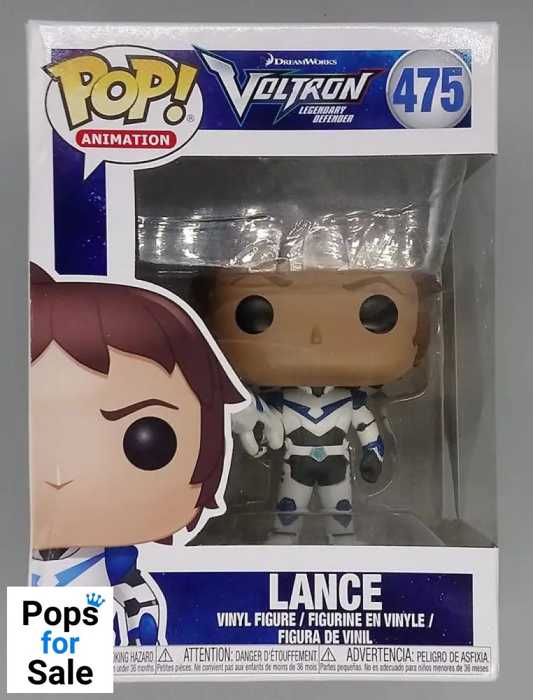 #475 Lance - Voltron - Box Damaged Funko POP