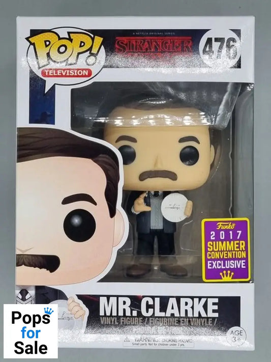 #476 Mr. Clarke - Stranger Things - 2017 Con Funko POP