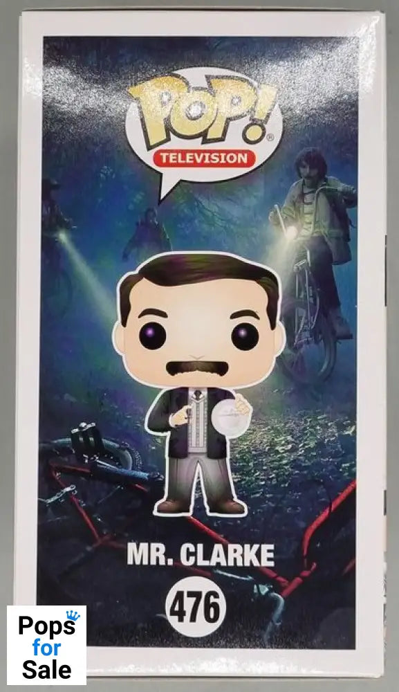 #476 Mr. Clarke - Stranger Things - 2017 Con Funko POP