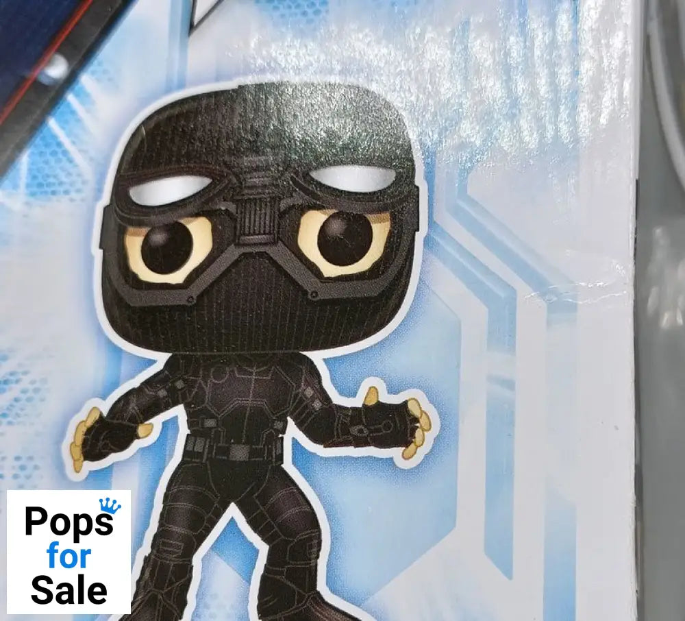 #476 Spider-Man (Stealth Suit- Goggles Up) Marvel Far Box Damaged Funko POP