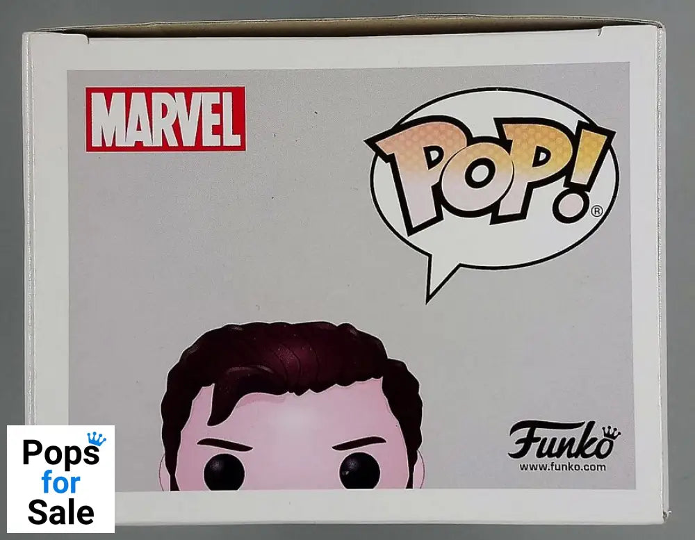 #477 Mysterio (w/out Helmet) Marvel Spider-Man Fa Box Damaged Funko POP