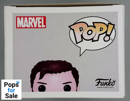 #477 Mysterio (w/out Helmet) Marvel Spider-Man Fa Box Damaged Funko POP