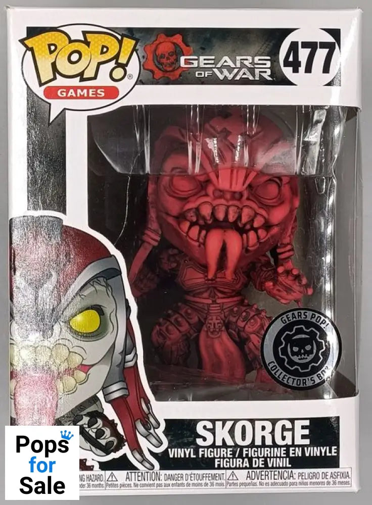 #477 Skorge (Red) - Gears of War Funko POP