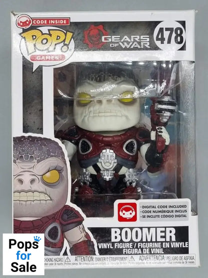 478 Boomer - Gears of War - Funko POP - Box Damaged