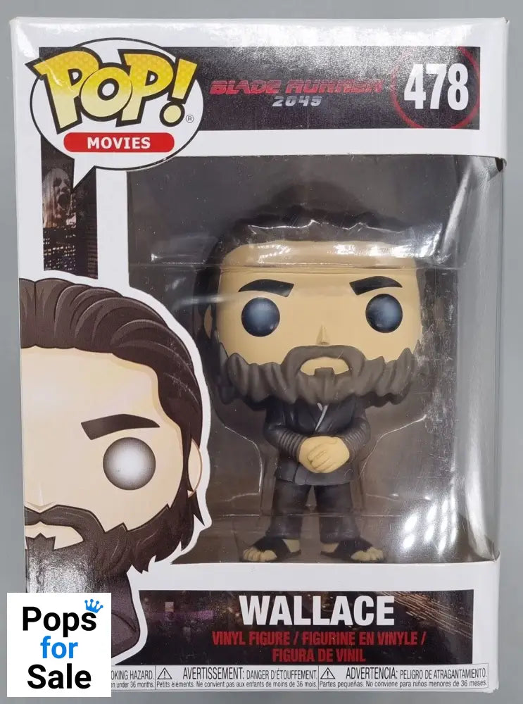 478 Wallace - Blade Runner 2049 - Funko POP - Box Damaged