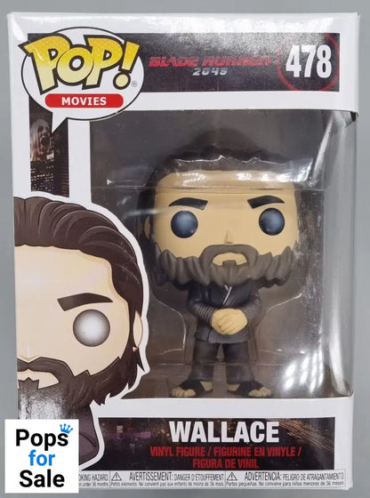 478 Wallace - Blade Runner 2049 - Funko POP - Box Damaged