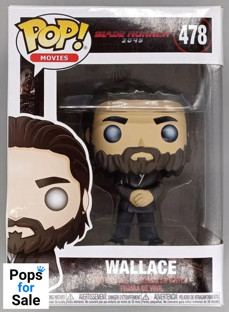 478 Wallace - Blade Runner 2049 - Funko POP - Box Damaged