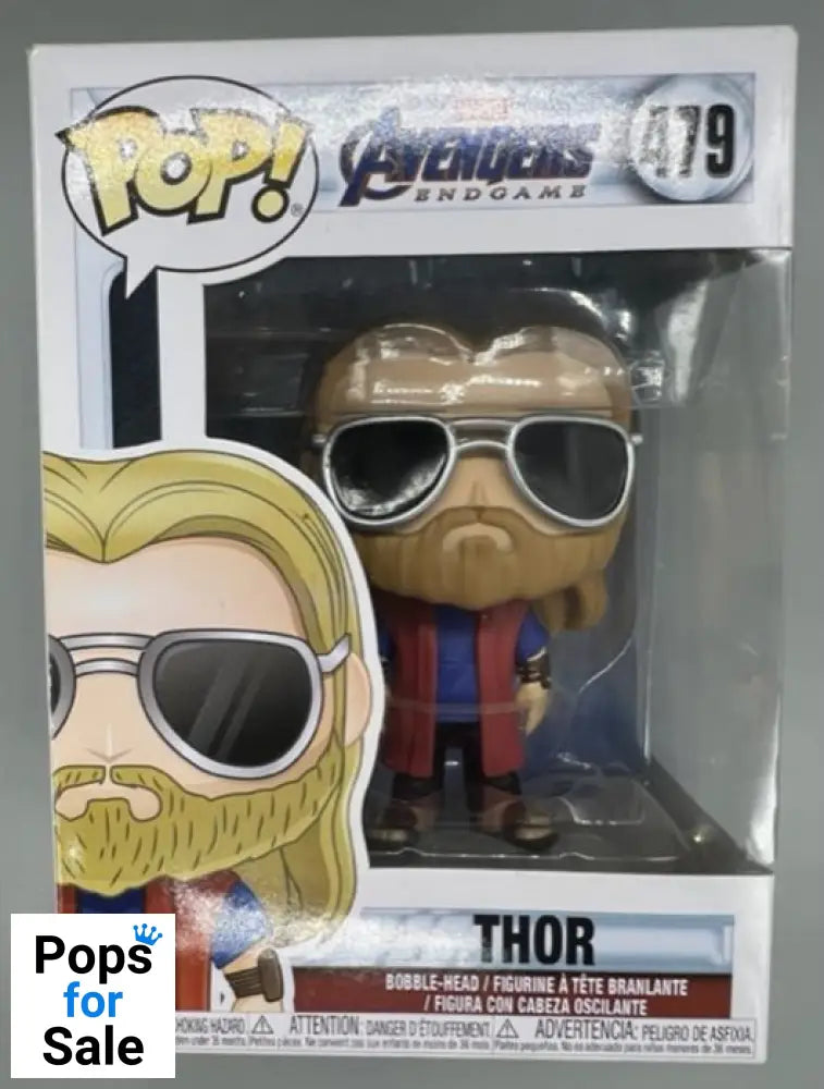 #479 Thor (Casual) - Marvel Avengers Endgame - Damaged Box Funko POP