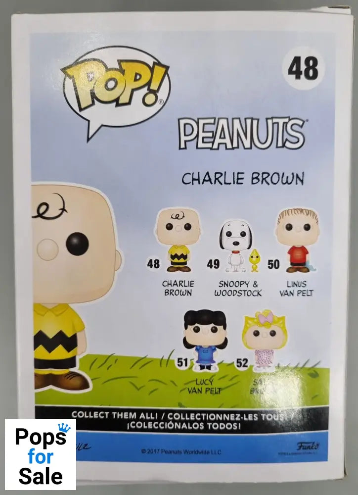 #48 Charlie Brown (Holiday) - Peanuts Funko POP