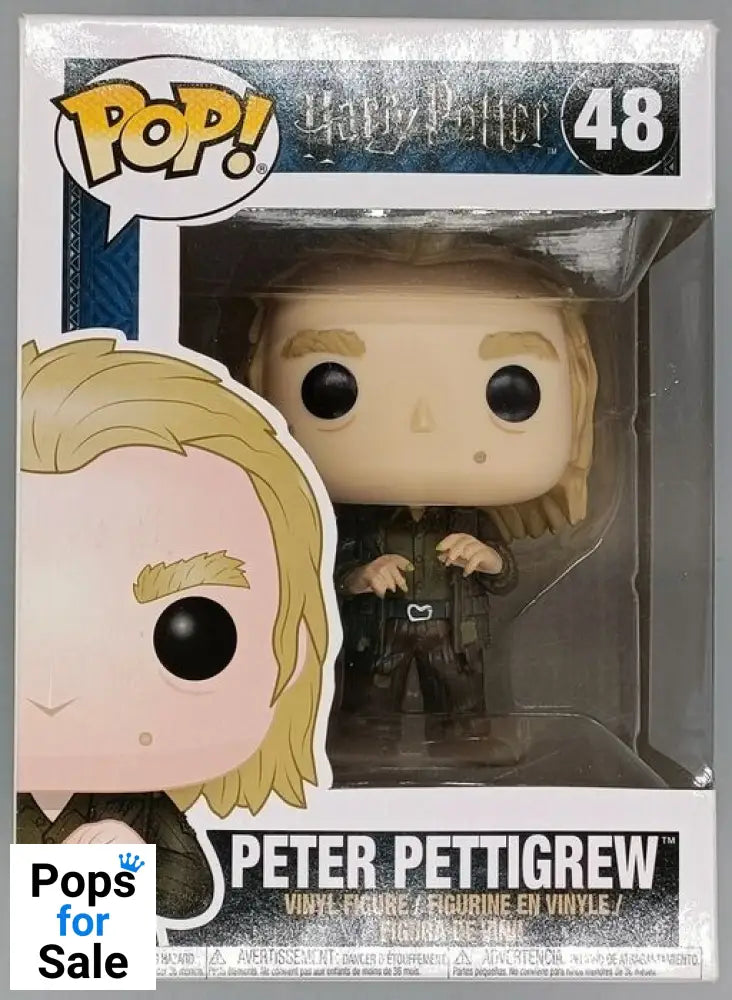 #48 Peter Pettigrew - Harry Potter - Box Damaged Funko POP