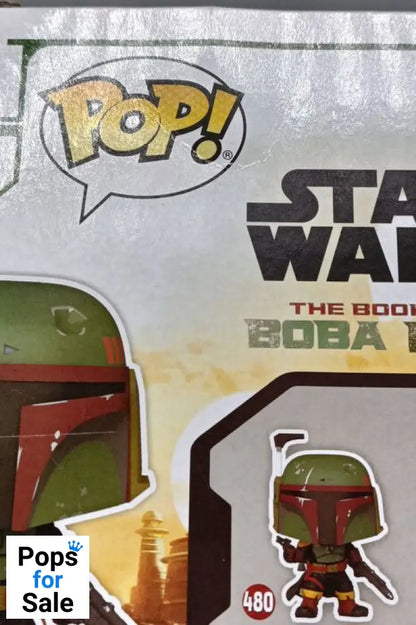 #480 Boba Fett - Star Wars Book of Boba Fett - Box Damaged Funko POP