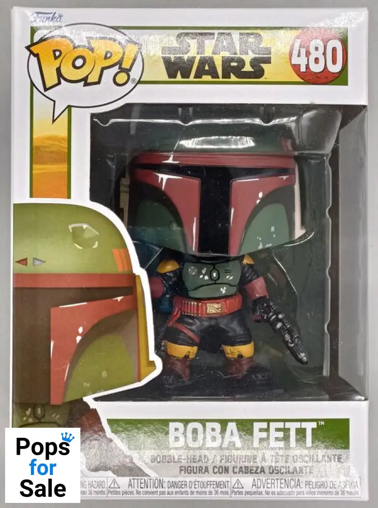 #480 Boba Fett - Star Wars Book of Boba Fett Funko POP