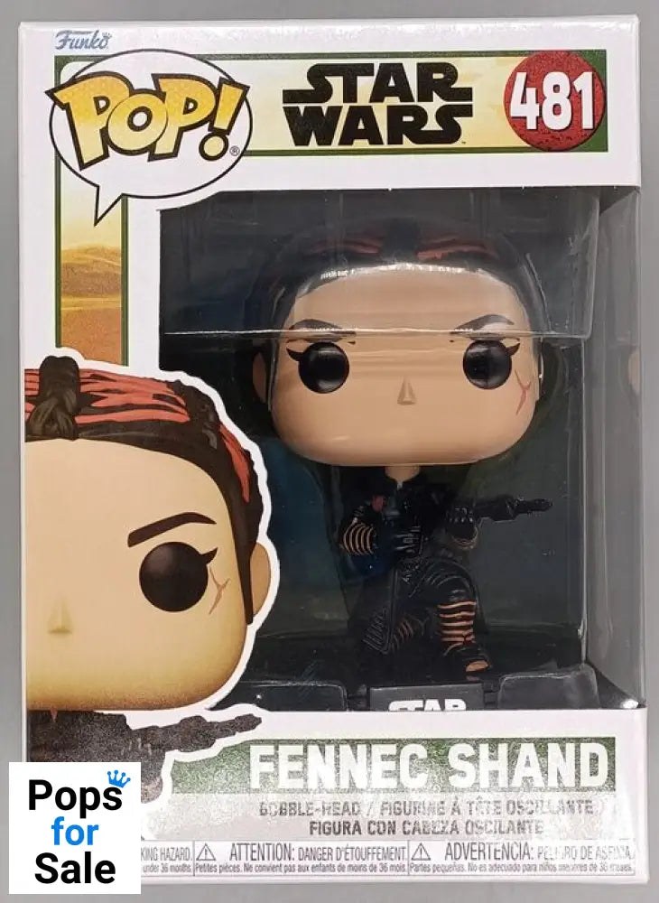 #481 Fennec Shand - Star Wars Book of Boba Fett Funko POP