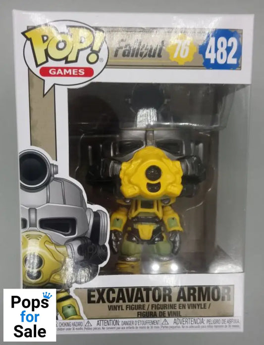 #482 Excavator Armor - Fallout 76 Funko POP