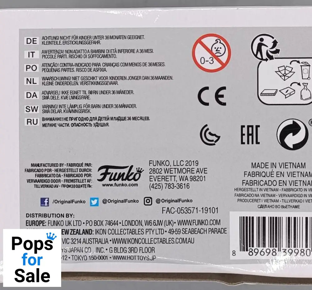 #482 Thor (w/ Stormbreaker and Mj?lnir) Marvel Avenge Box Damaged Funko POP