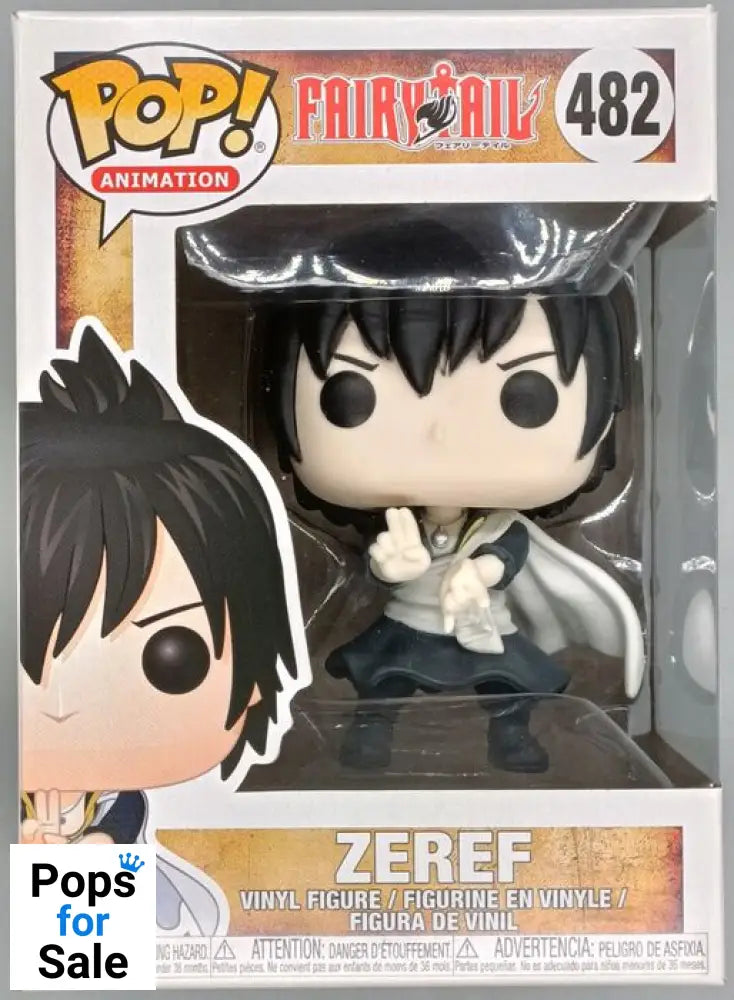 482 Zeref - Fairy Tail - Box Damaged Funko POP