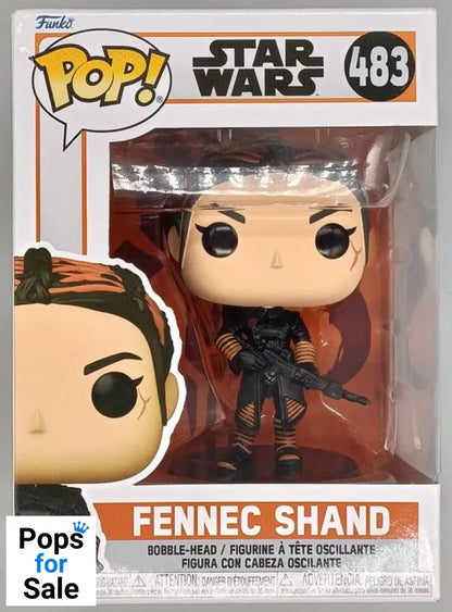 483 Fennec Shand - Star Wars - Box Damaged Funko POP