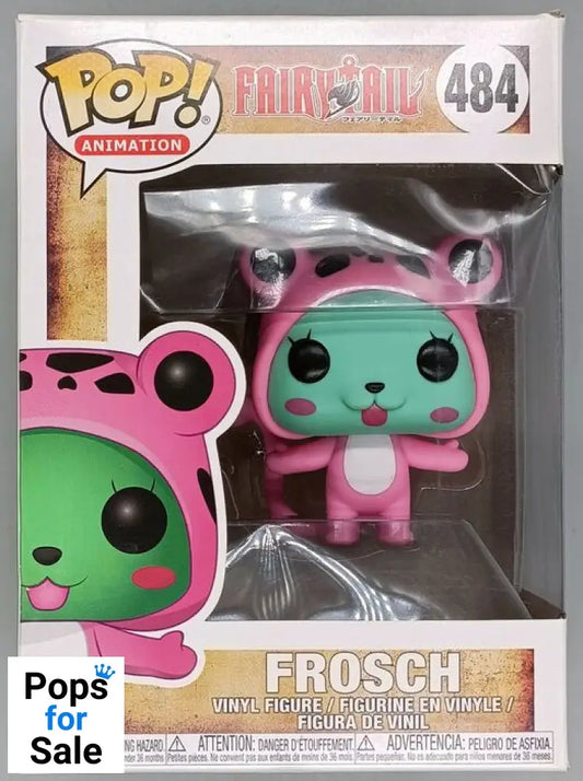 484 Frosch - Fairy Tail - Box Damaged Funko POP