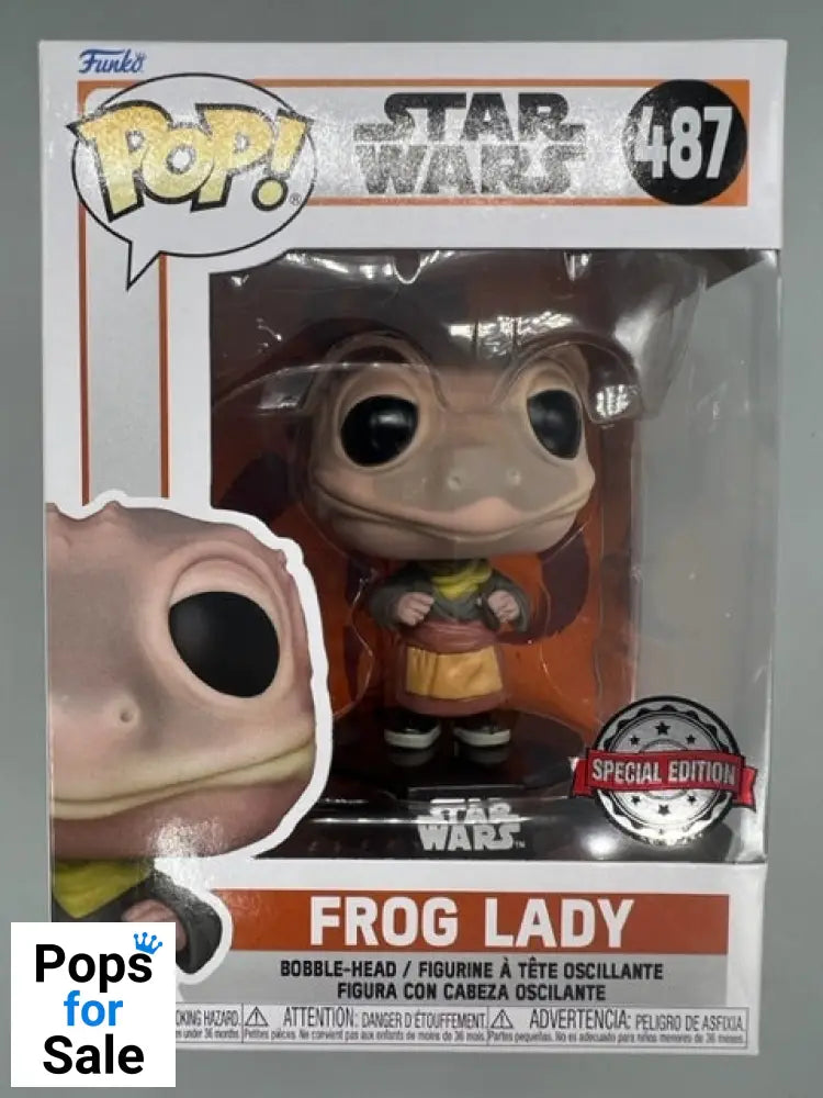 #487 Frog Lady - Star Wars The Mandalorian Funko POP