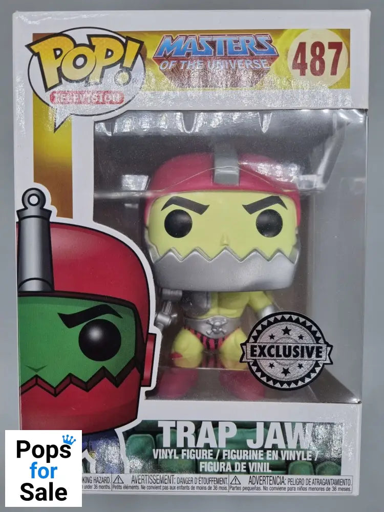 #487 Trap Jaw (Comic) - Masters of the Universe Funko POP