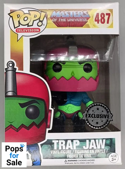 #487 Trap Jaw - Masters Of The Universe - Box Damaged Funko POP