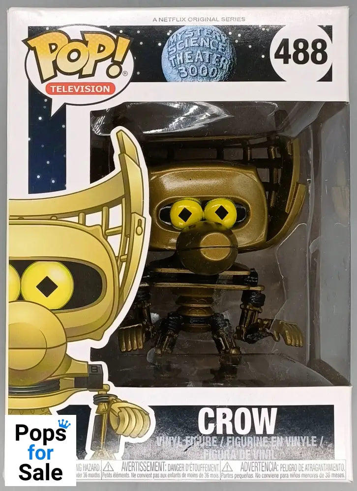 488 Crow - Mystery Science Theatre 3000 - Box Damaged Funko POP