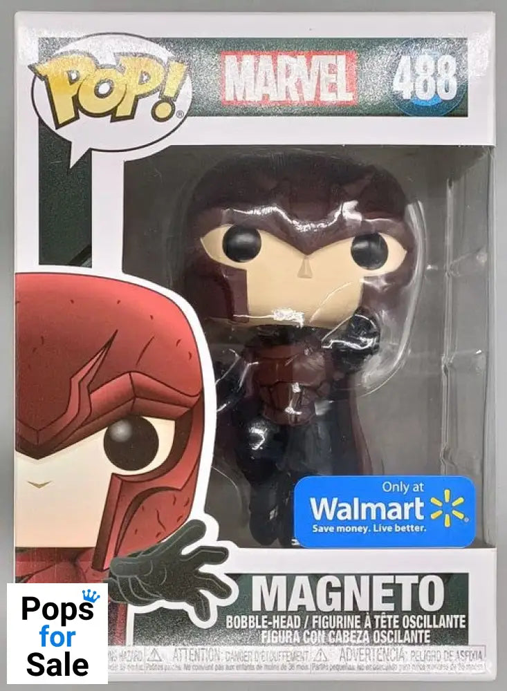488 Magneto (Young) - Marvel X-Men - Funko POP - Box Damaged