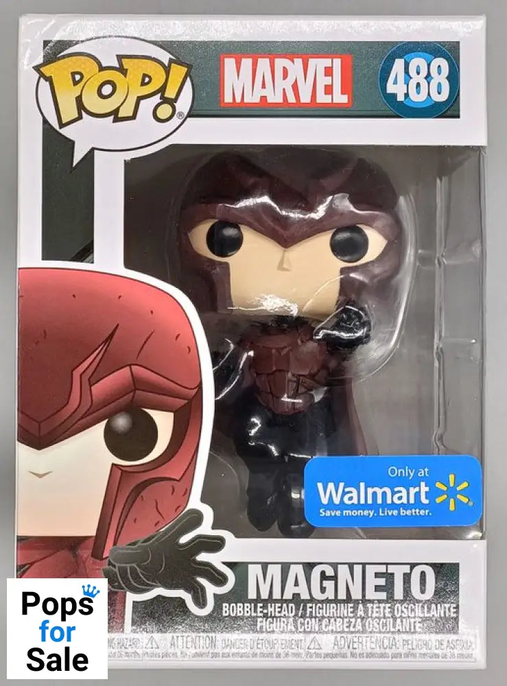 488 Magneto (Young) - Marvel X-Men - Funko POP - Box Damaged