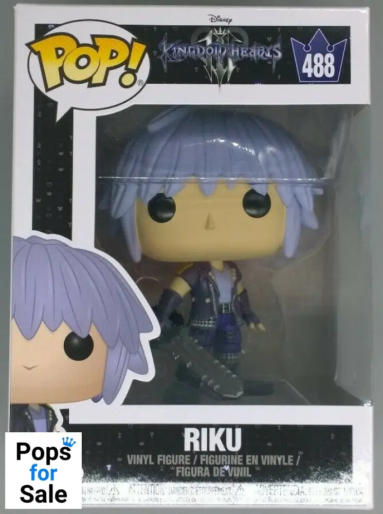 488 Riku - Disney Kingdom Hearts III Funko POP