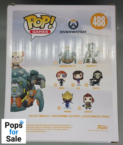 #488 Wrecking Ball - 6 Inch - Overwatch Funko POP