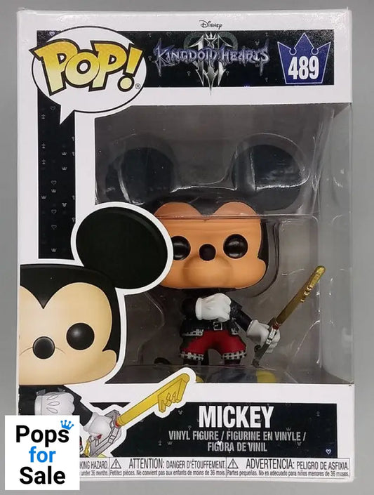 489 Mickey - Disney Kingdom Hearts III - Box Damaged Funko POP