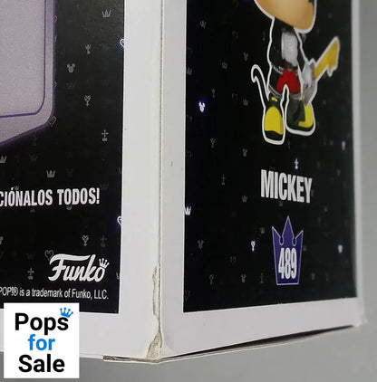 489 Mickey - Disney Kingdom Hearts III - Box Damaged Funko POP