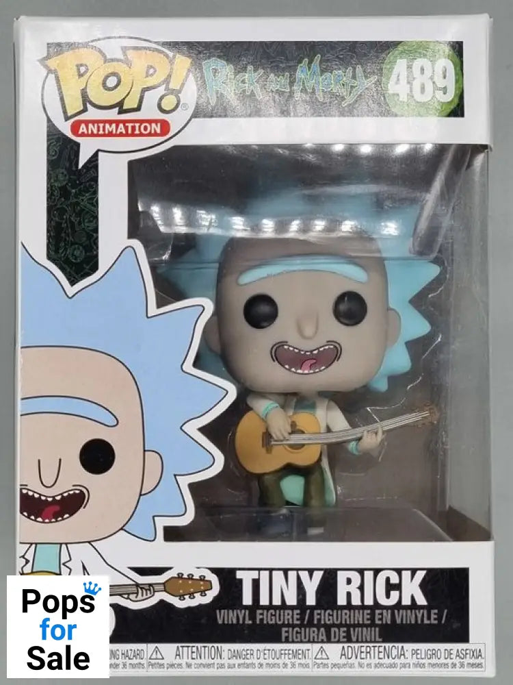 489 Tiny Rick - Rick and Morty - Box Damaged Funko POP