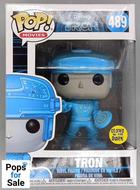 489 Tron - Glow - Disney Tron - Box Damaged Funko POP