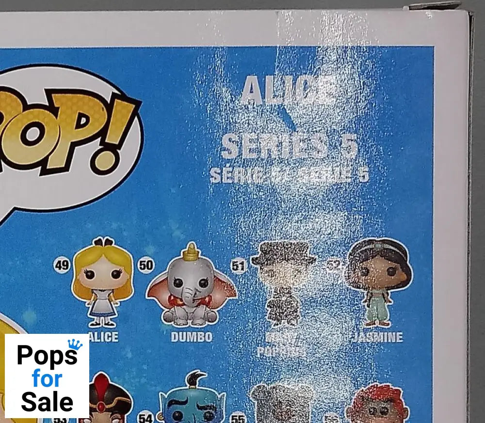 #49 Alice - Disney Alice in Wonderland - Box Damaged Funko POP