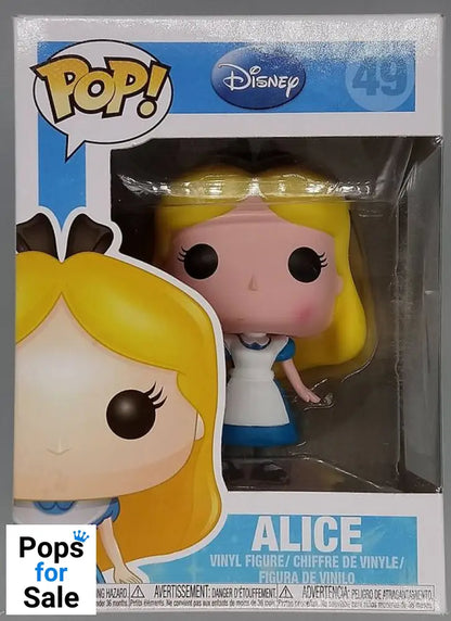 #49 Alice - Disney Alice in Wonderland - Box Damaged Funko POP