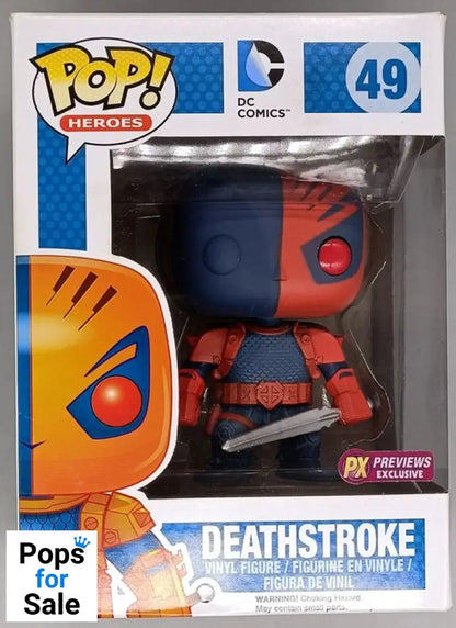 #49 Deathstroke - DC Comics - Box Damaged Funko POP