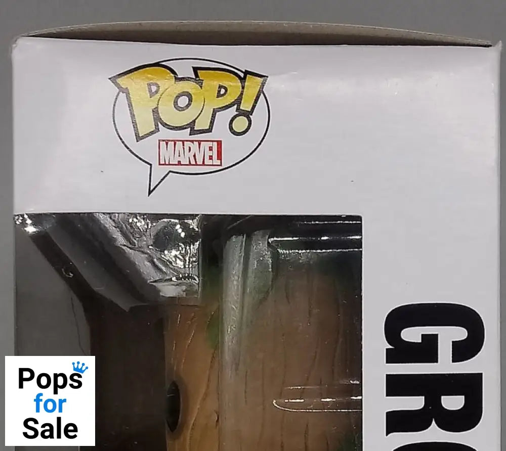 #49 Groot - Glow - Marvel Guardians of the Galaxy Box Damaged Funko POP