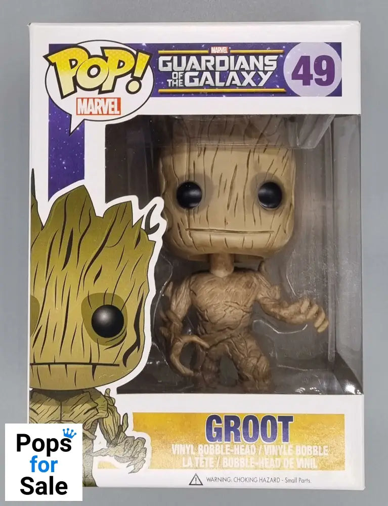 #49 Groot - Marvel Guardians Of The Galaxy Funko POP