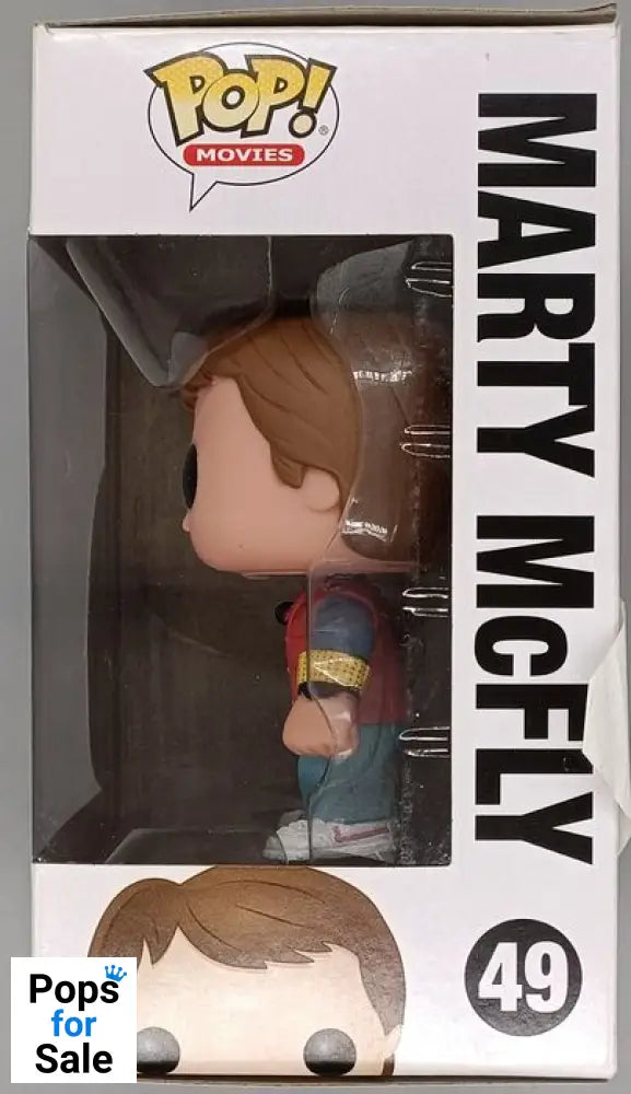 49 Marty McFly - Back to the Future - Box Damaged Funko POP