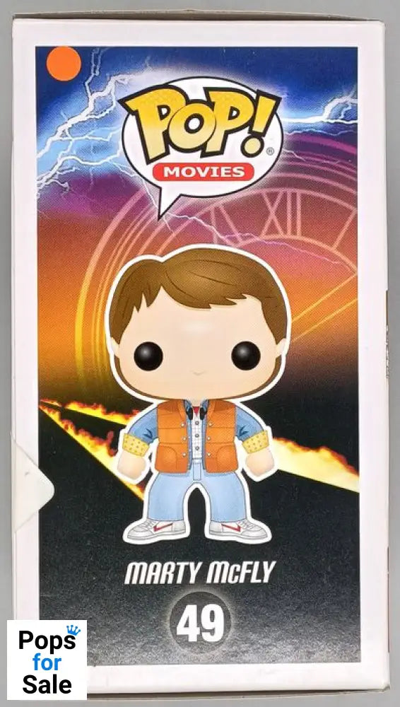 49 Marty McFly - Back to the Future - Box Damaged Funko POP