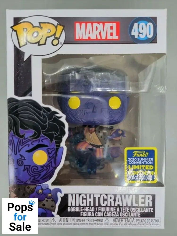 490 Nightcrawler (Teleporting) Marvel X-Men - 2020 Con Funko POP