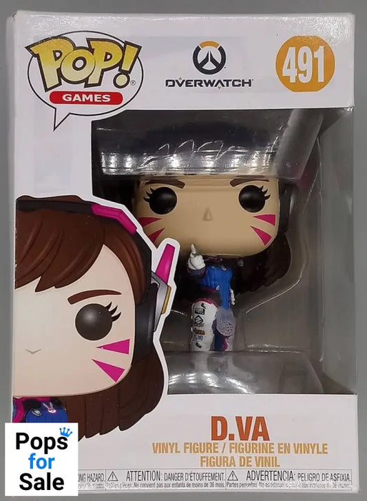 491 D.Va - Overwatch - Box Damaged Funko POP